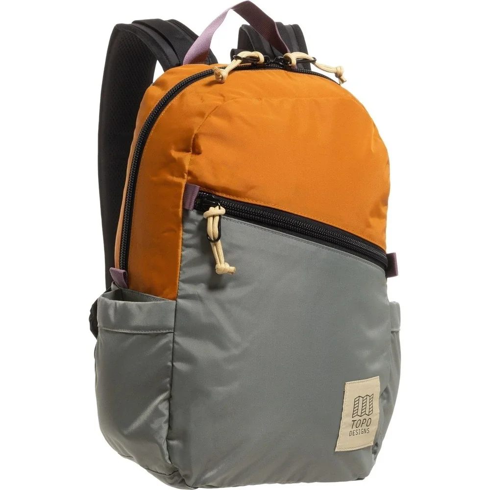Topo Designs Light Pack 18.5L Backpack Beetle Spice Recycled Nylon Laptop Sleeve